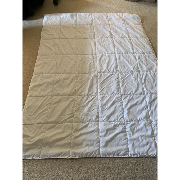 Twin White Comforter and Mattress Protector Box Spring Cover  Preowned - Picture 2 of 11